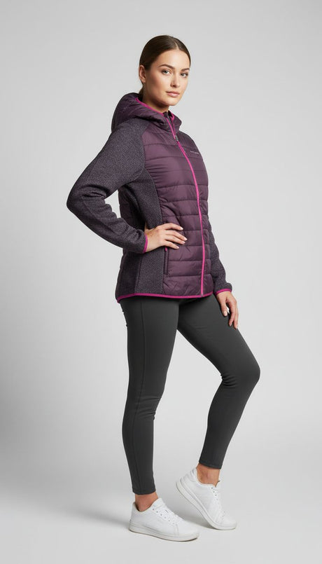 Black Crevice Damen Hybridjacke