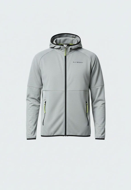 Black Crevice Herren Midlayerjacke aus Waffelfleece