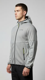 Black Crevice Herren Midlayerjacke aus Waffelfleece