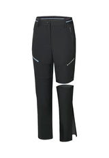 Black Crevice Damen Zip-Off Wanderhose