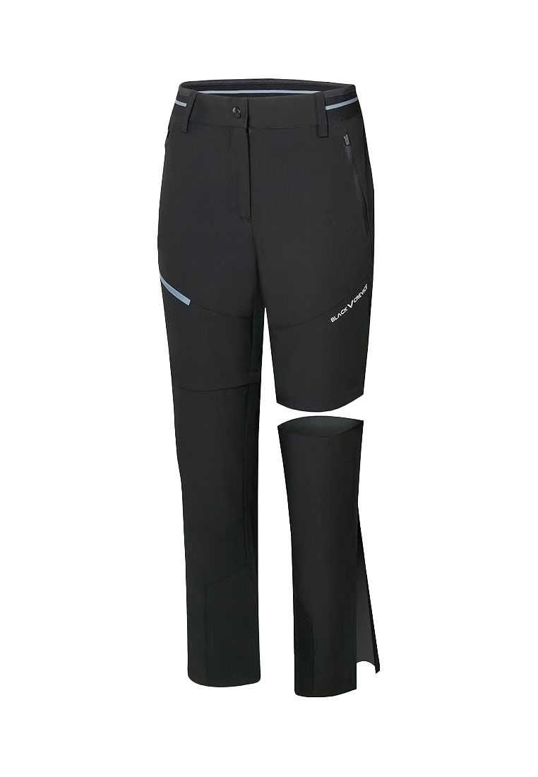 Black Crevice Damen Zip-Off Wanderhose