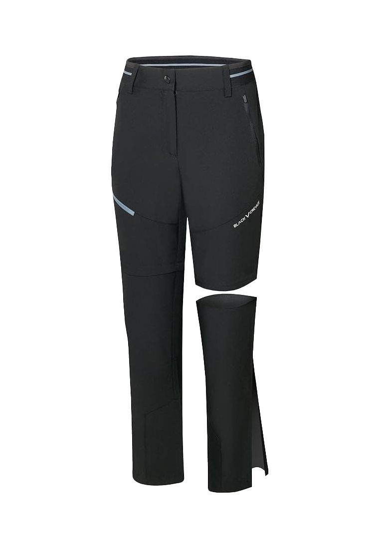 Black Crevice Damen Zip-Off Wanderhose