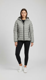 Black Crevice Damen Steppjacke