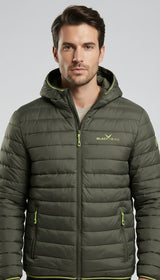 Black Crevice Herren Steppjacke