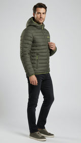 Black Crevice Herren Steppjacke