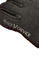 Black Crevice Fleecehandschuhe