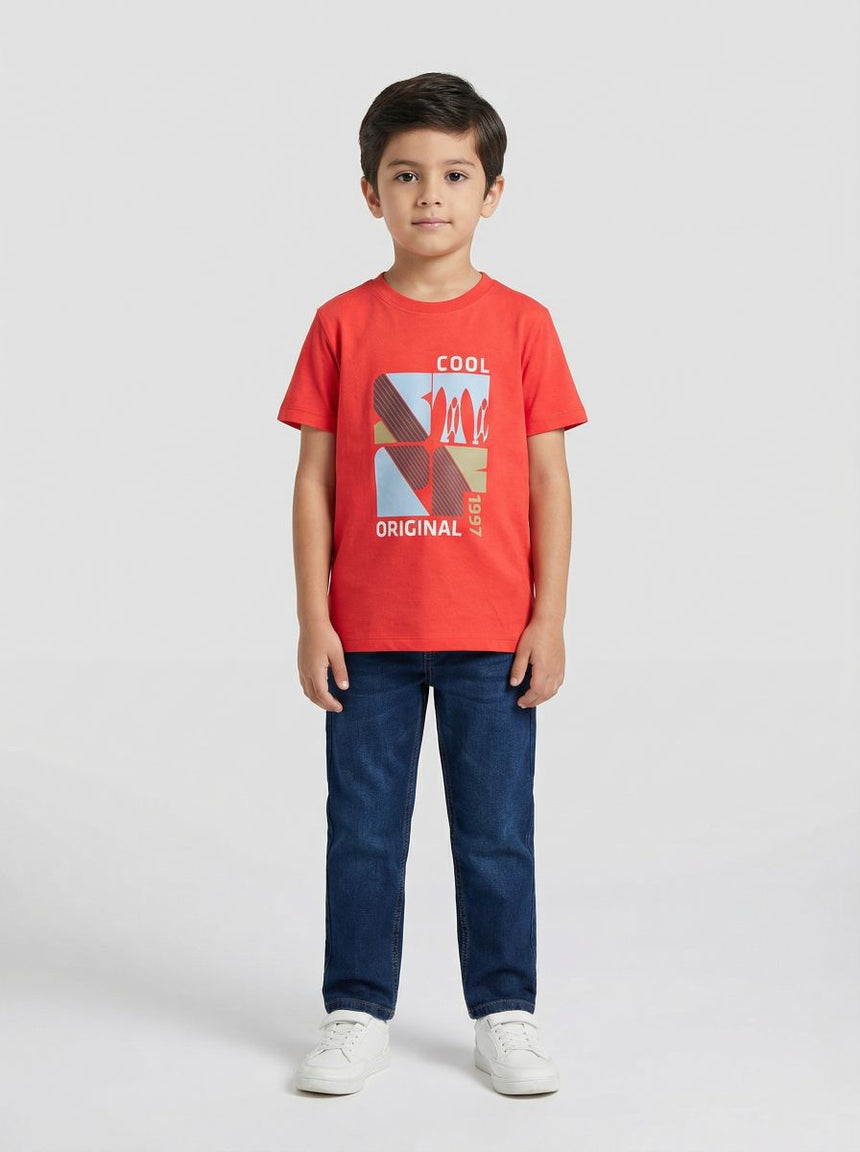 Color Kids Kinder T-Shirt aus 100% Bio-Baumwolle