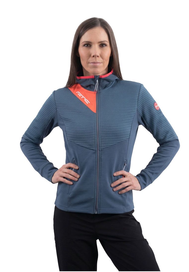 GTS Damen Midlayer Jacke mit Kapuze 407022L