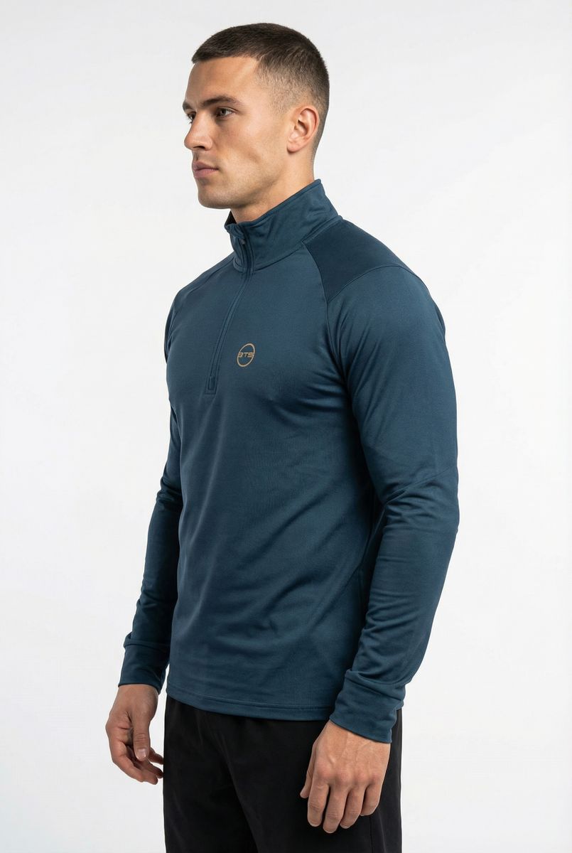 GTS Herren Sport-Midlayer Sport L/S Zipp GTS 213042M