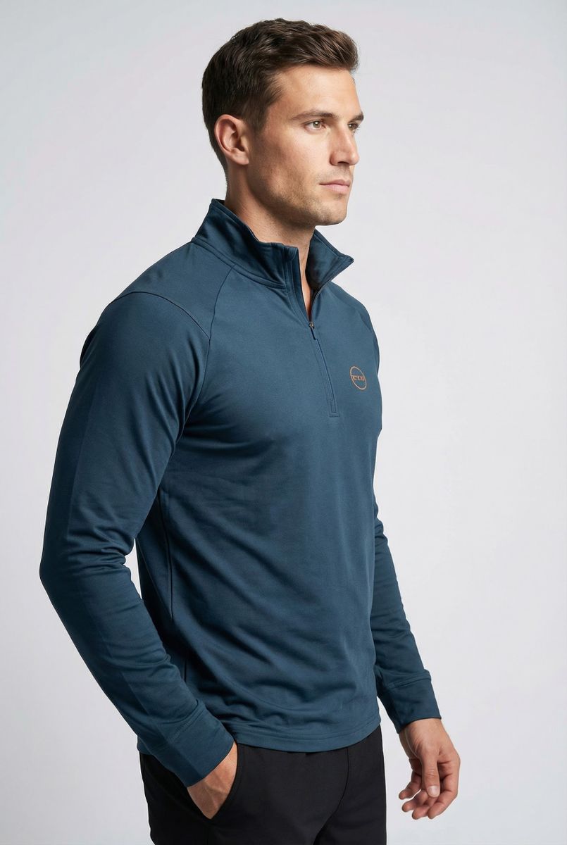 GTS Herren Sport-Midlayer Sport L/S Zipp GTS 213042M