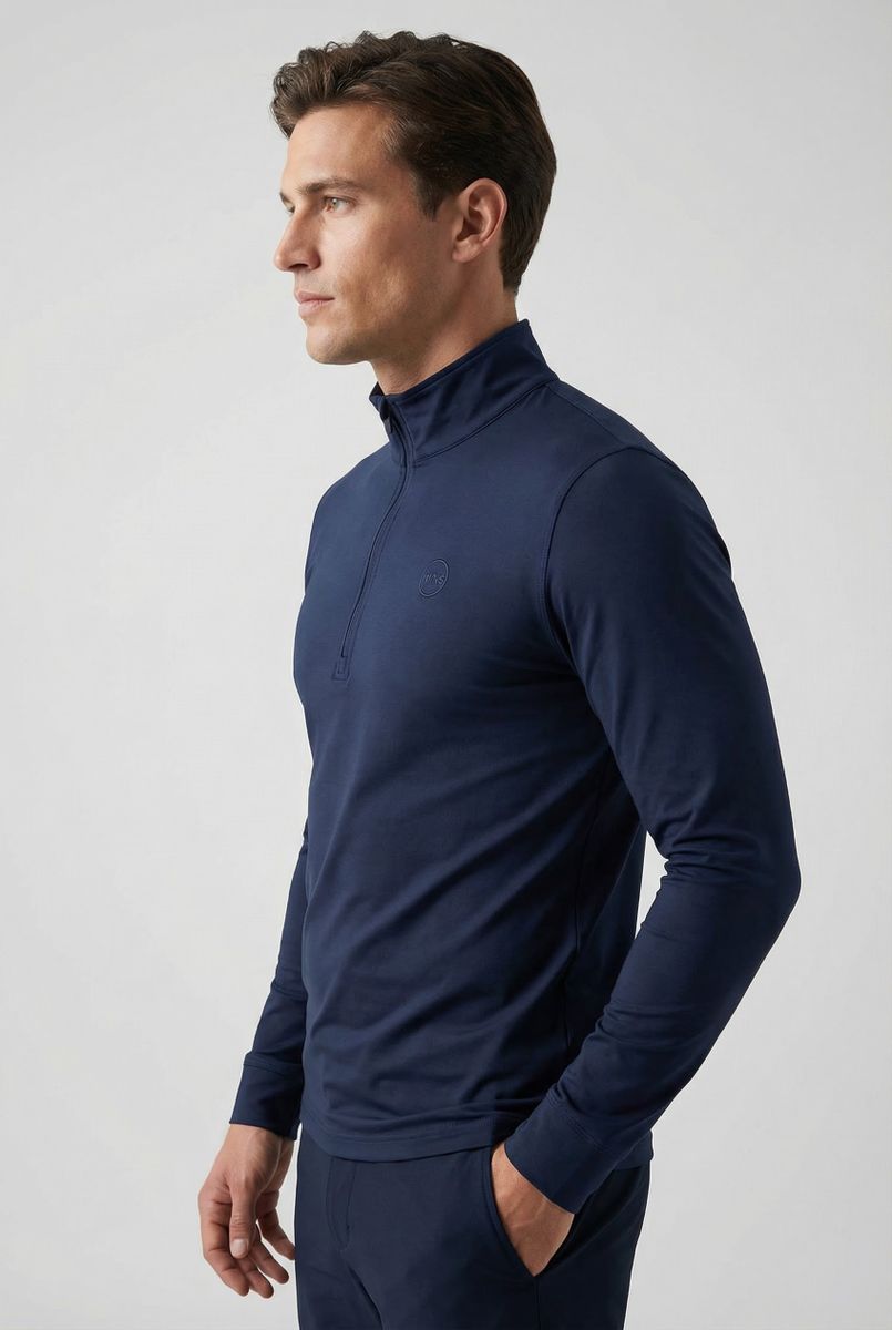 GTS Herren Sport-Midlayer Sport L/S Zipp GTS 213042M