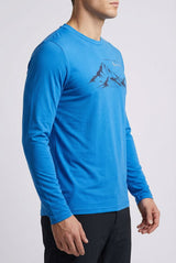 GTS Herren Longsleeve Rayon L/S Print GTS 214852M