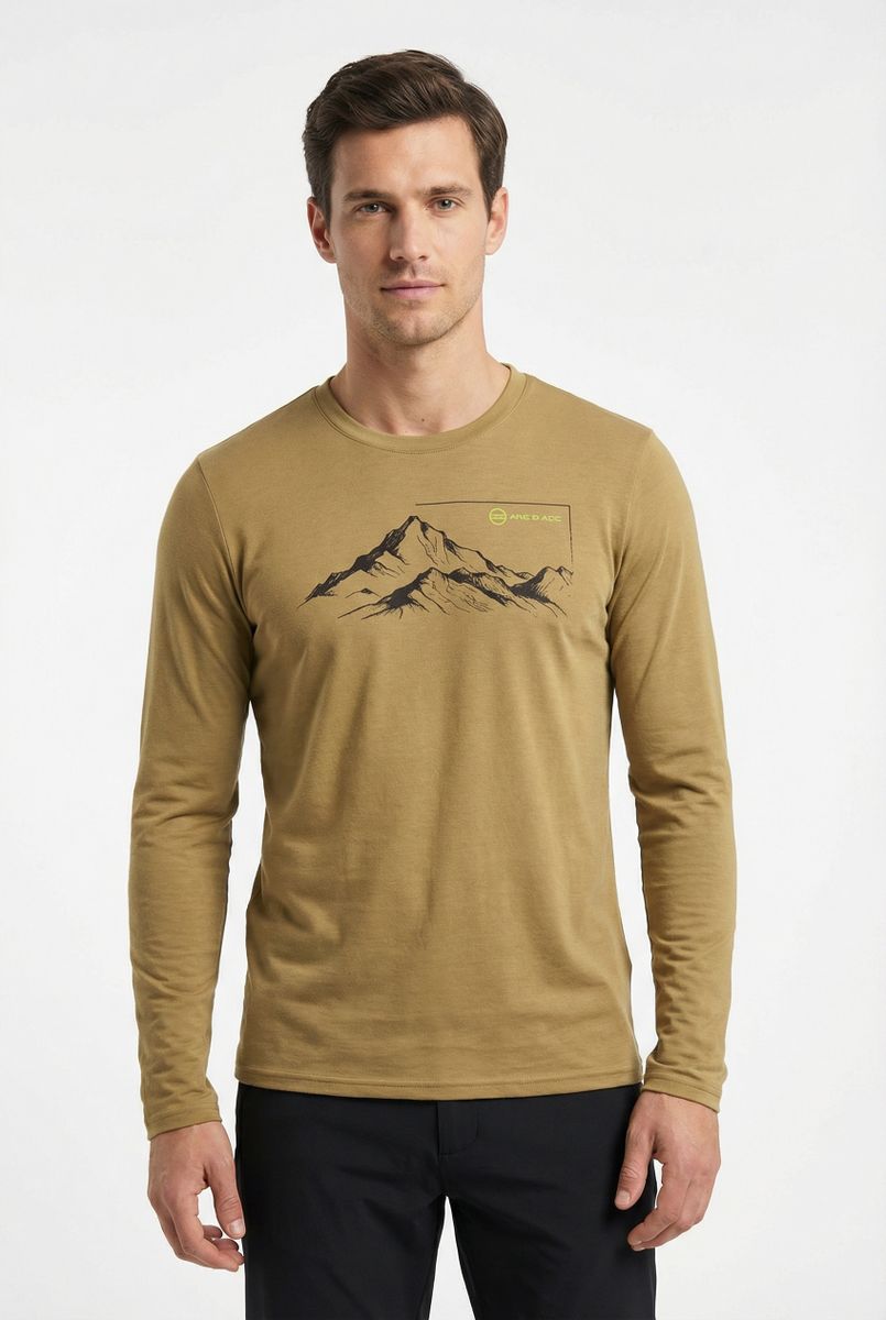 GTS Herren Longsleeve Rayon L/S Print GTS 214852M