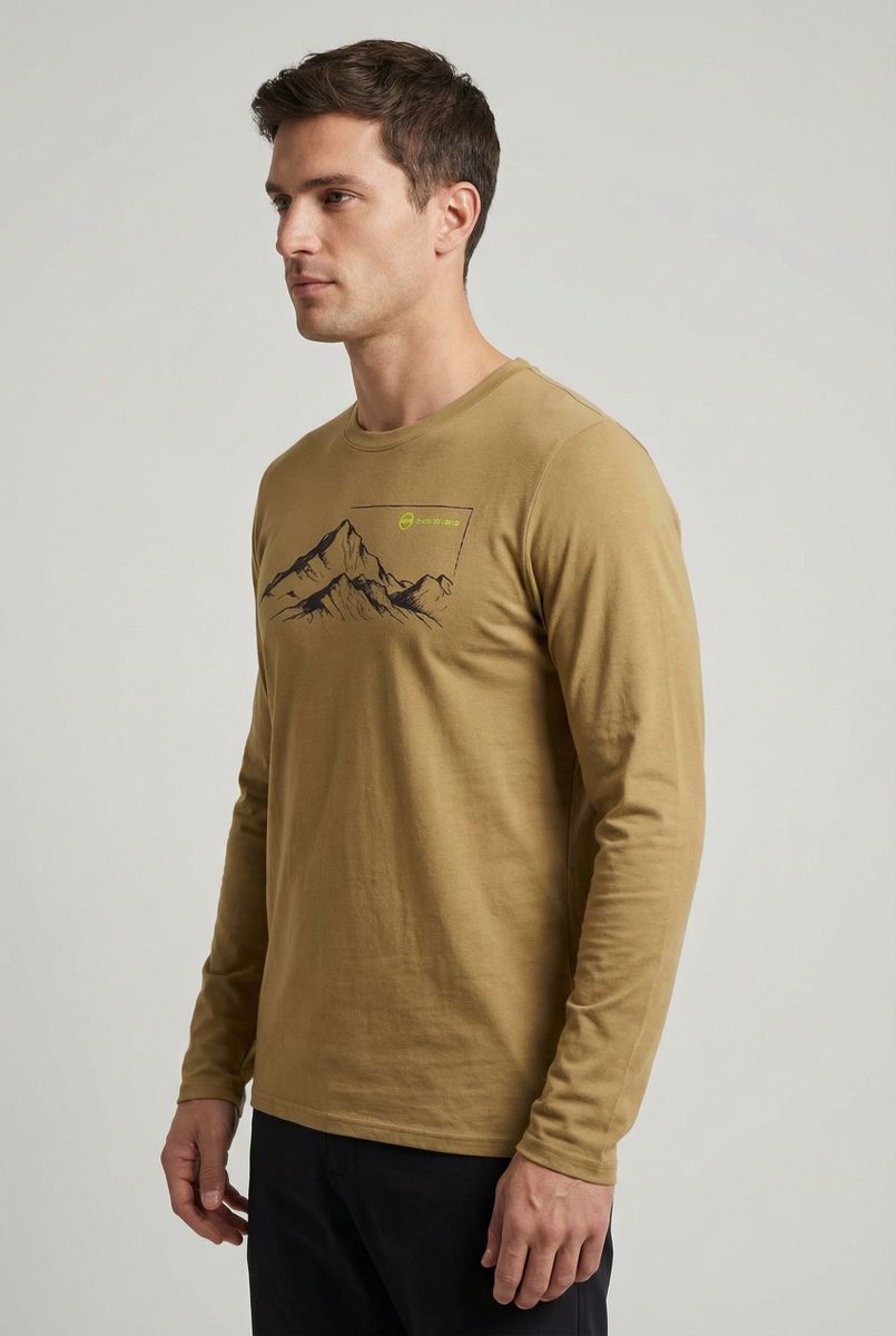 GTS Herren Longsleeve Rayon L/S Print GTS 214852M