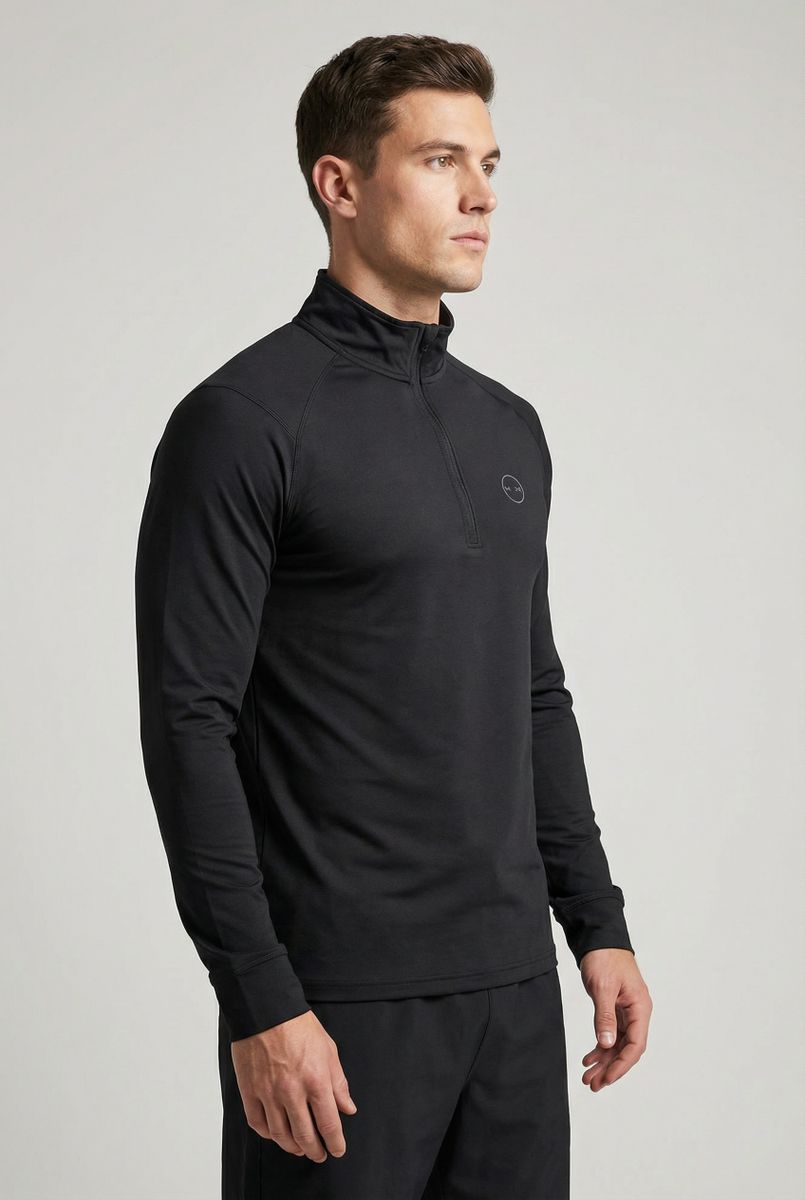 GTS Herren Sport-Midlayer Sport L/S Zipp GTS 213042M