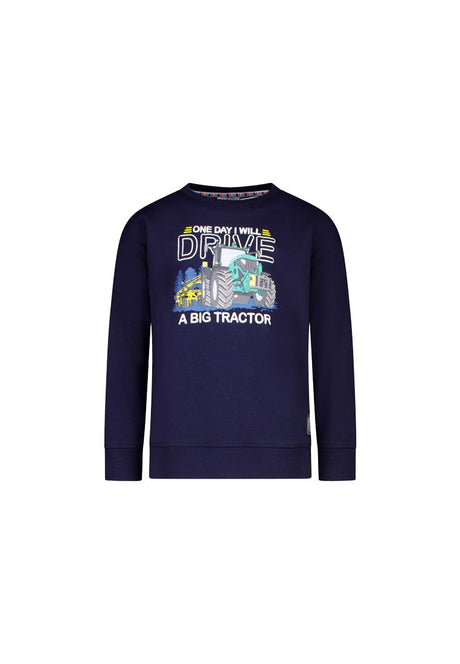 Salt and Pepper Jungen Sweatshirt mit Traktor-Print
