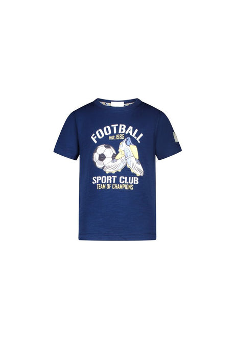 Salt and Pepper Jungen T-Shirt mit Fußbal Print