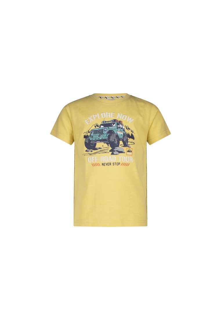 Salt and Pepper Jungen T-Shirt mit Explorer-Stickerei