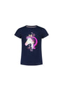 Salt and Pepper Mädchen T-Shirt  mit Pferde-Wendepailletten