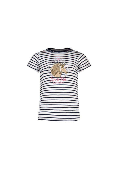 Salt and Pepper Mädchen T-Shirt mit maritimer Streifen-Look