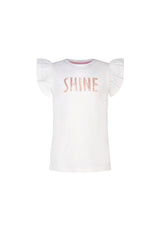 Salt und Pepper Mädchen T-Shirt mit glitzerndem Pailletten-Motiv