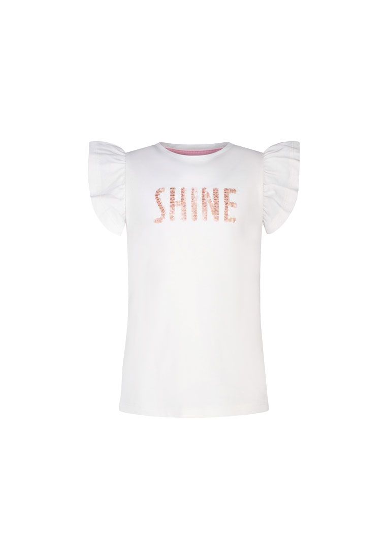Salt und Pepper Mädchen T-Shirt mit glitzerndem Pailletten-Motiv