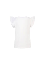 Salt und Pepper Mädchen T-Shirt mit glitzerndem Pailletten-Motiv