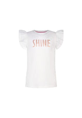 Salt und Pepper Mädchen T-Shirt mit glitzerndem Pailletten-Motiv