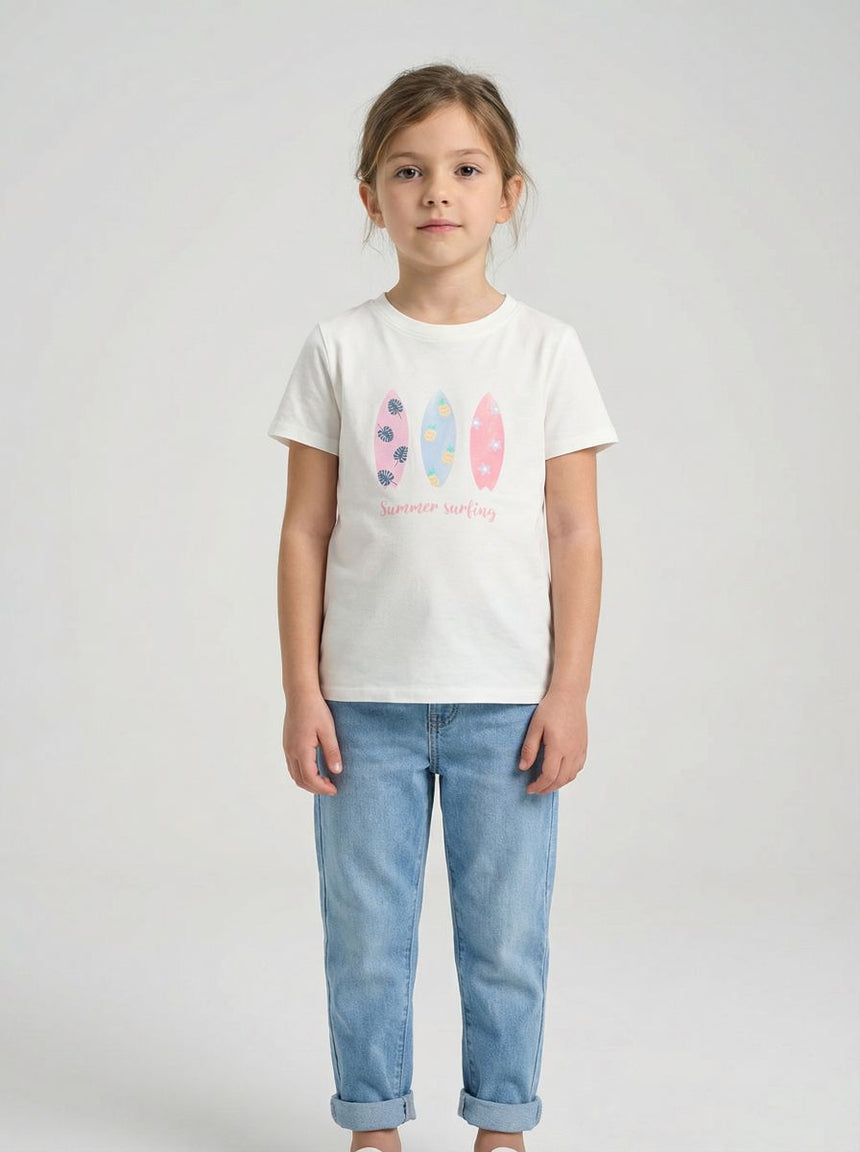 Color Kids Kinder T-Shirt aus 100% Bio-Baumwolle