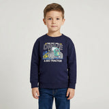 Salt and Pepper Jungen Sweatshirt mit Traktor-Print