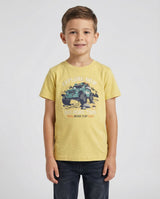 Salt and Pepper Jungen T-Shirt mit Explorer-Stickerei