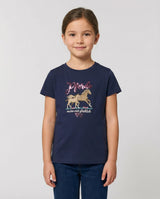Salt and Pepper Mädchen T-Shirt mit edler Pferde-Applikation