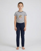 Salt and Pepper Mädchen T-Shirt mit maritimer Streifen-Look