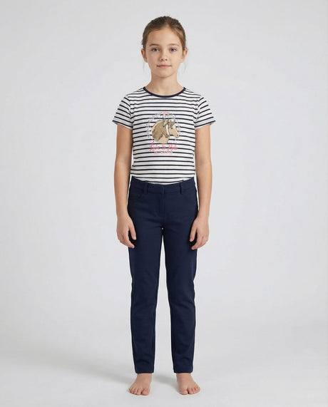 Salt and Pepper Mädchen T-Shirt mit maritimer Streifen-Look