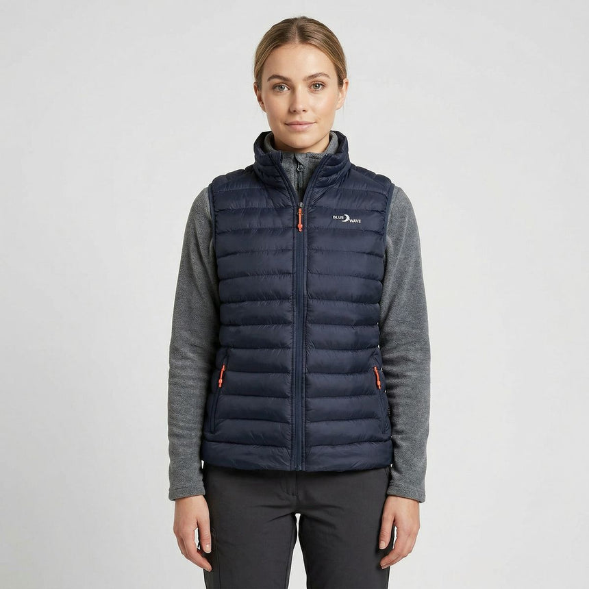 Blue Wave Damen Steppweste Olivia, packable