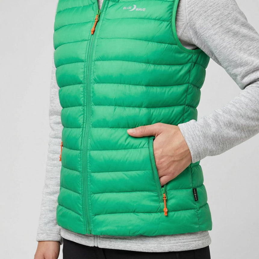 Blue Wave Damen Steppweste Olivia, packable