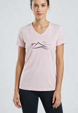 Black Crevice Damen Funktions-T-Shirt