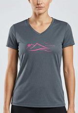 Black Crevice Damen Funktions-T-Shirt