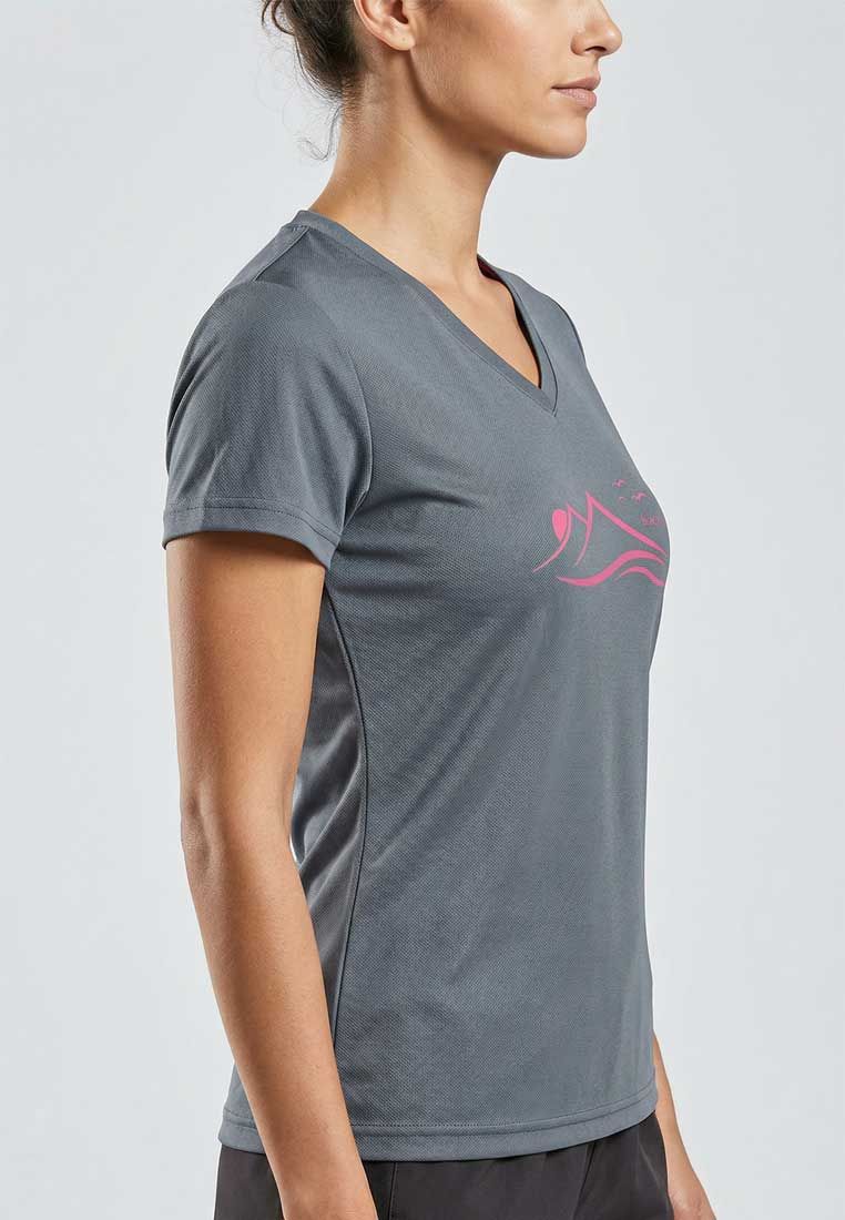 Black Crevice Damen Funktions-T-Shirt