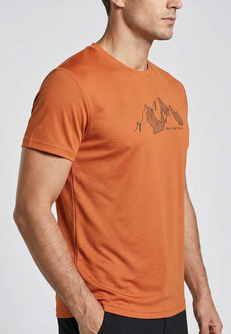 Black Crevice Herren Funktions-T-Shirt