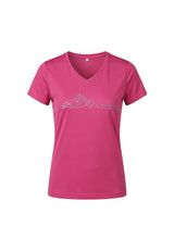 Black Crevice Damen Funktions-T-Shirt