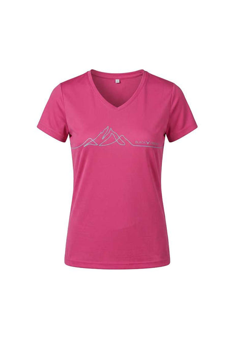 Black Crevice Damen Funktions-T-Shirt