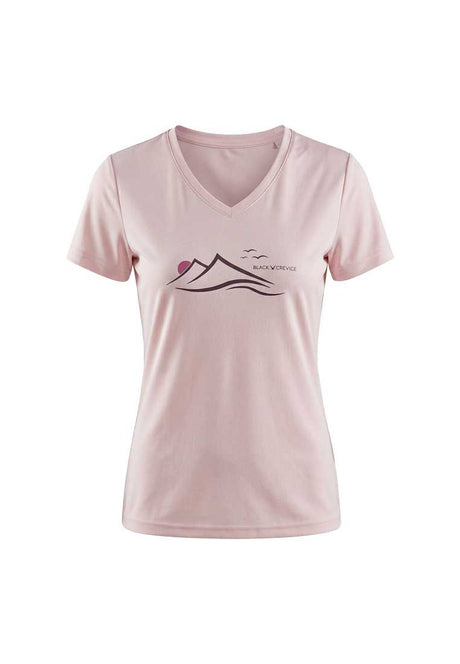 Black Crevice Damen Funktions-T-Shirt