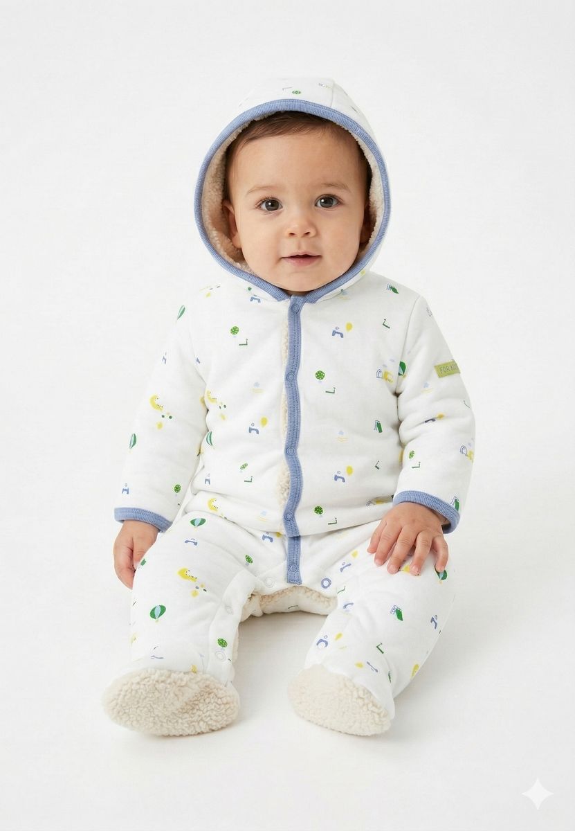 Babybol Baby-Schlafstrampler mit Fuß