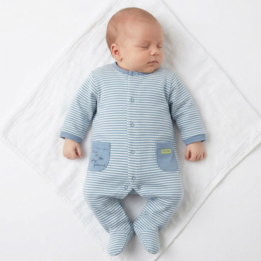 Babybol Baby-Schlafstrampler mit Fuß
