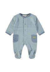 Babybol Baby-Schlafstrampler mit Fuß