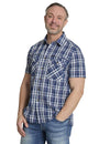 Tuxer Herren Kurzarmhemd Idaho