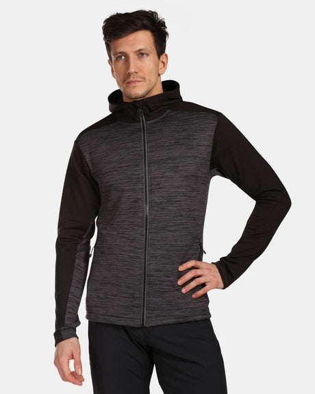 Kilpi Herren Fleecejacke Sevelen mit Kapuze