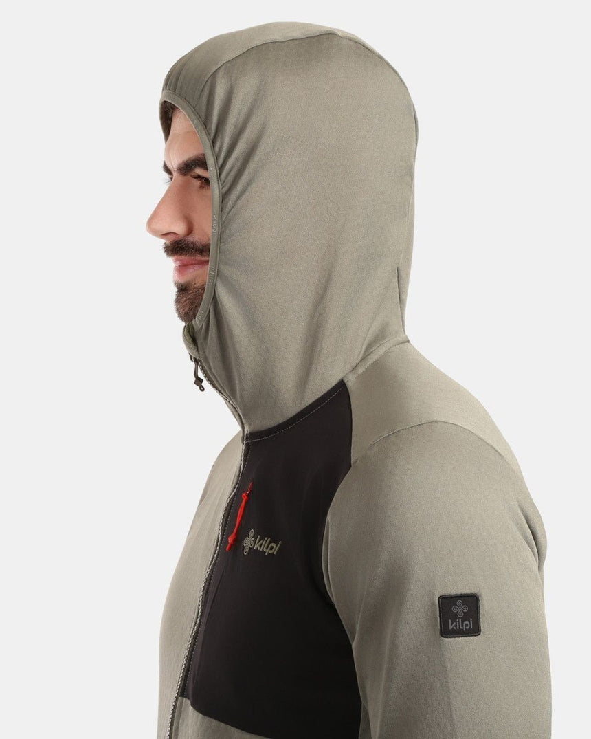 Kilpi Herren Fleecejacke Sevelen mit Kapuze
