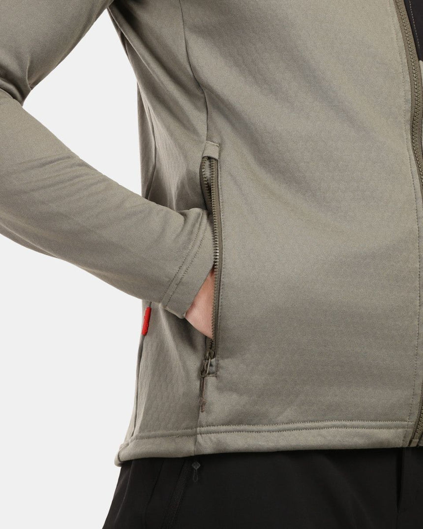 Kilpi Herren Fleecejacke Sevelen mit Kapuze